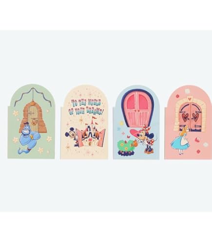 Amazon.co.jp: ミッキー＆ミニー メモセット アトラクションデザイン